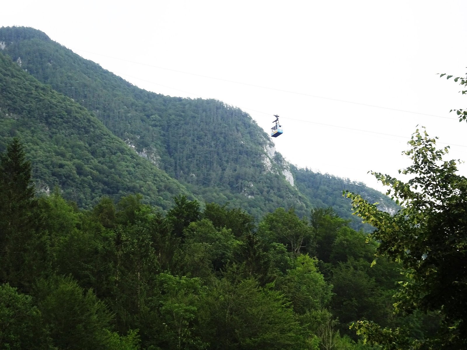 Cable car from Kamniška Bistrica to Velika Planina in the Kamnik-Savinja Alps