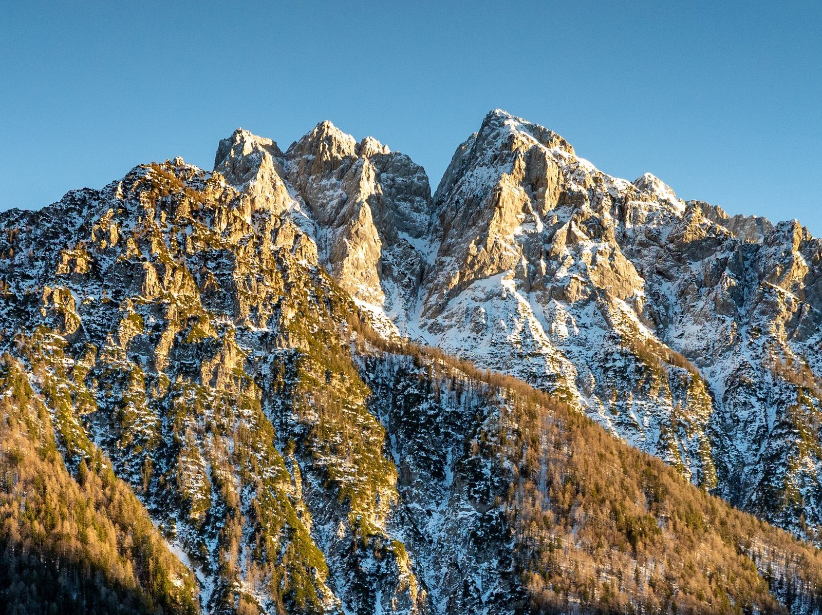 Explore Slovenia 3 Snow-capped Julian Alps near Kranjska Gora, Slovenia