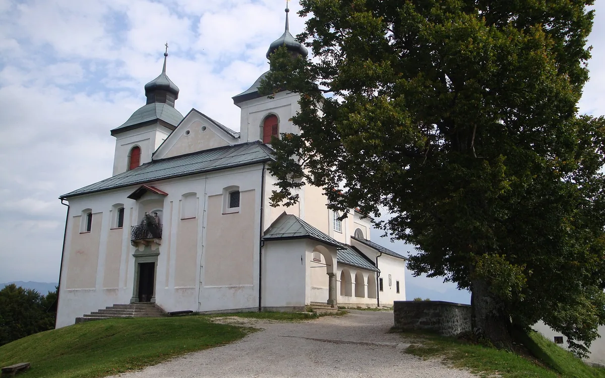 Kranj 7 Church at Sveti Jošt above Kranj
